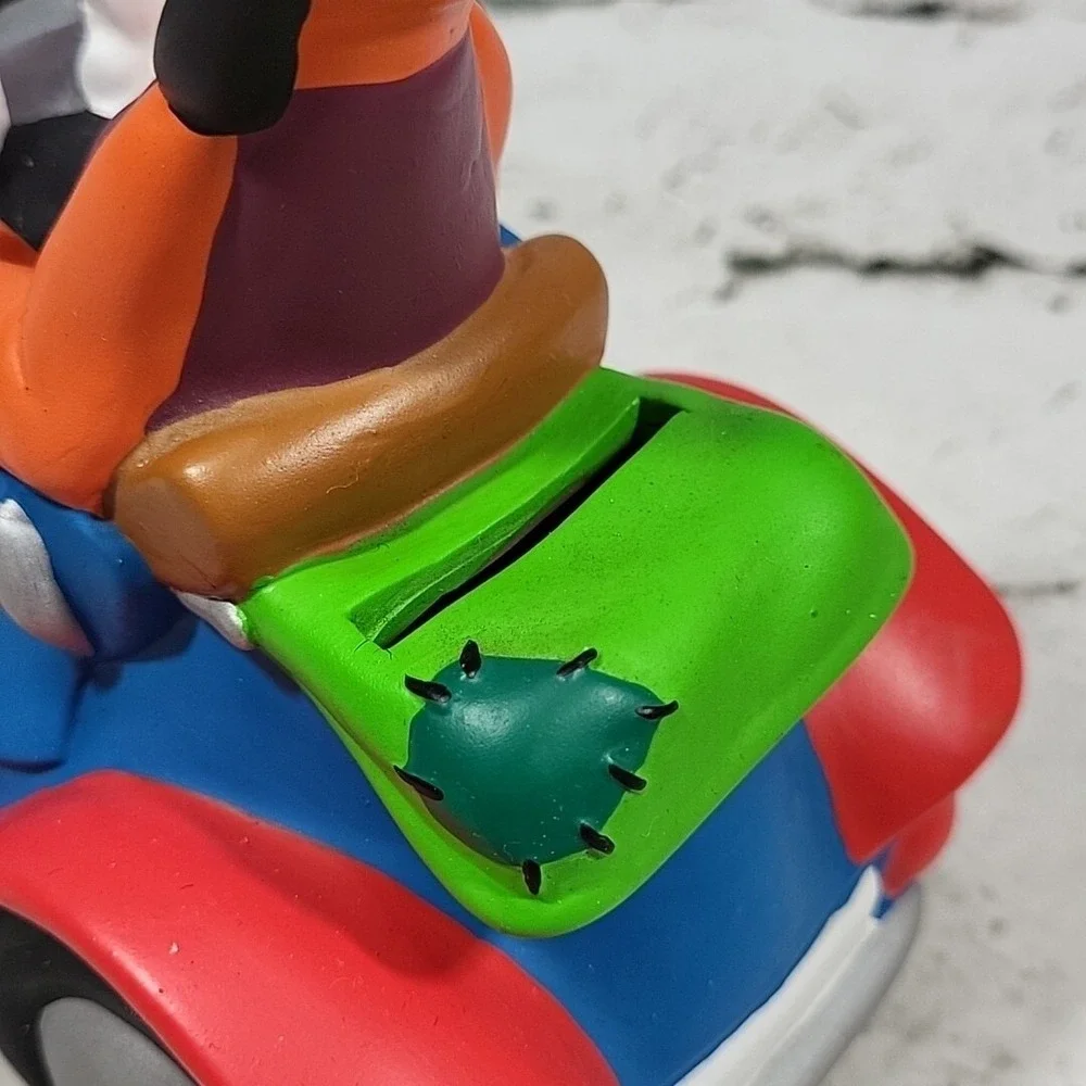 Disney Piggy Bank Goofy Driving Car 7